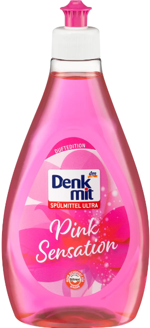 Засіб для миття посуду Denkmit Pink Sensation 500 мл (16963)