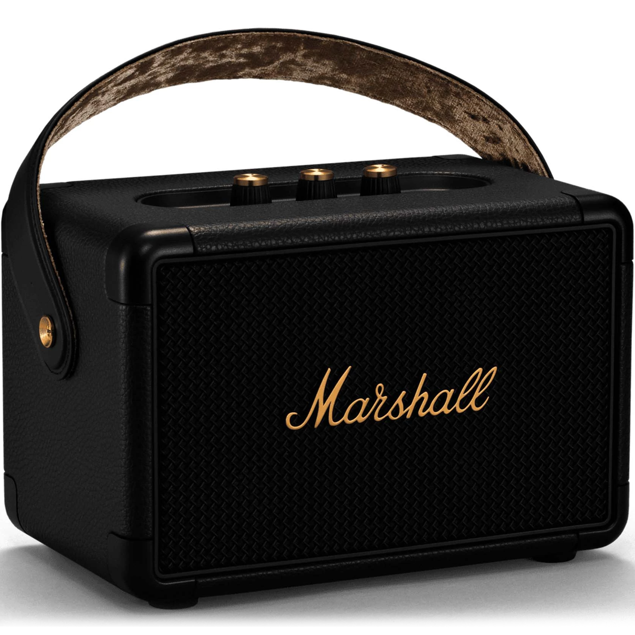 Портативна колонка Marshall Kilburn II Portable Stereo Loudspeaker Black and Brass - фото 3