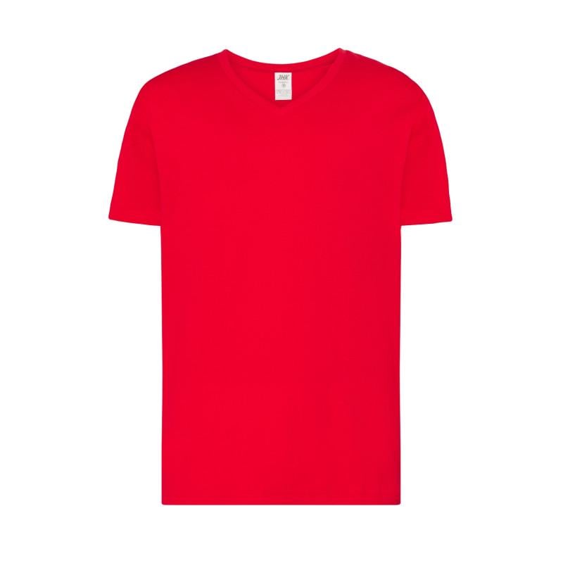 Футболка JHK URBAN V-NECK XXL Красный (RD) Футболка JHK URBAN V-NECK XXL Красный (RD)
