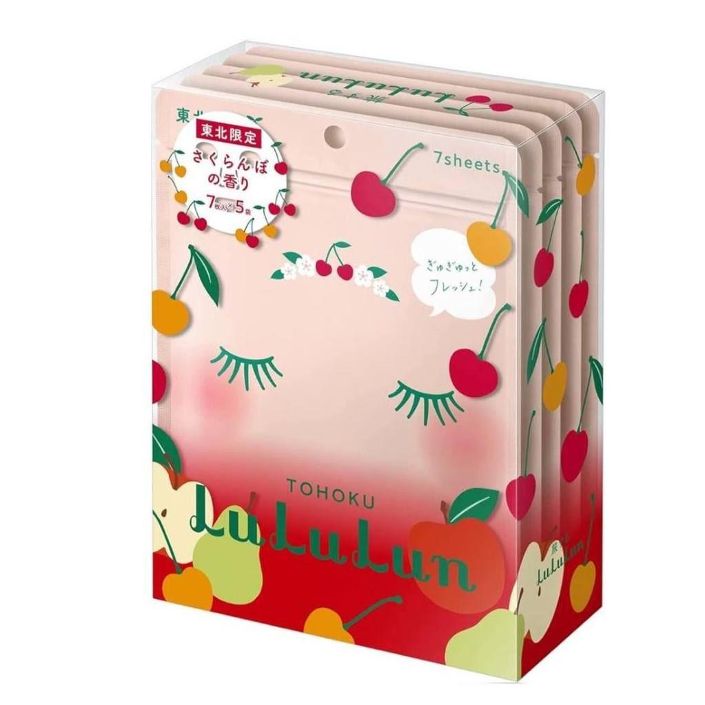 Маска для обличчя LuLuLun Tohoku Cherry антиоксидантна з екстрактами фруктів 35 шт. (28532733) Маска для обличчя LuLuLun Tohoku Cherry антиоксидантна з екстрактами фруктів 35 шт. (28532733)