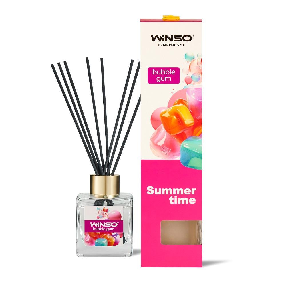 Ароматизатор для дому Winso Summer Time Bubble Gum 100 мл (НФ-00008020)