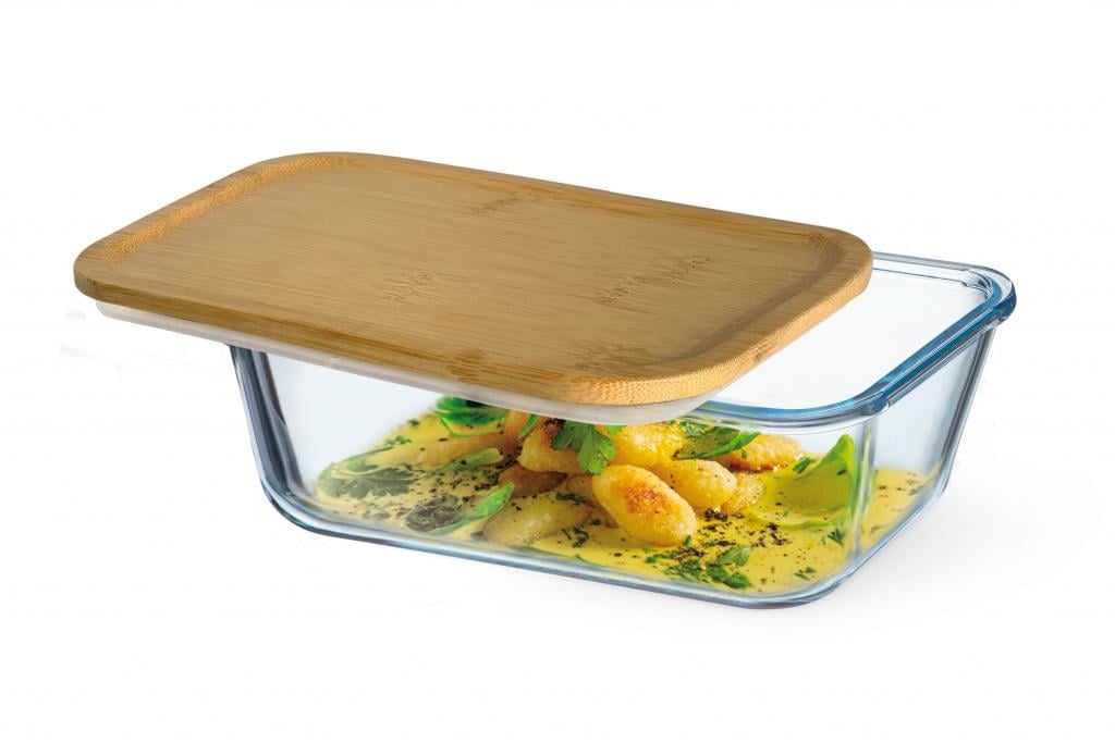 Емкость Simax с бамбуковой крышкой 7626/LB 0,85 л (314221) - фото 3 Емкость Simax с бамбуковой крышкой 7626/LB 0,85 л (314221) - фото 3