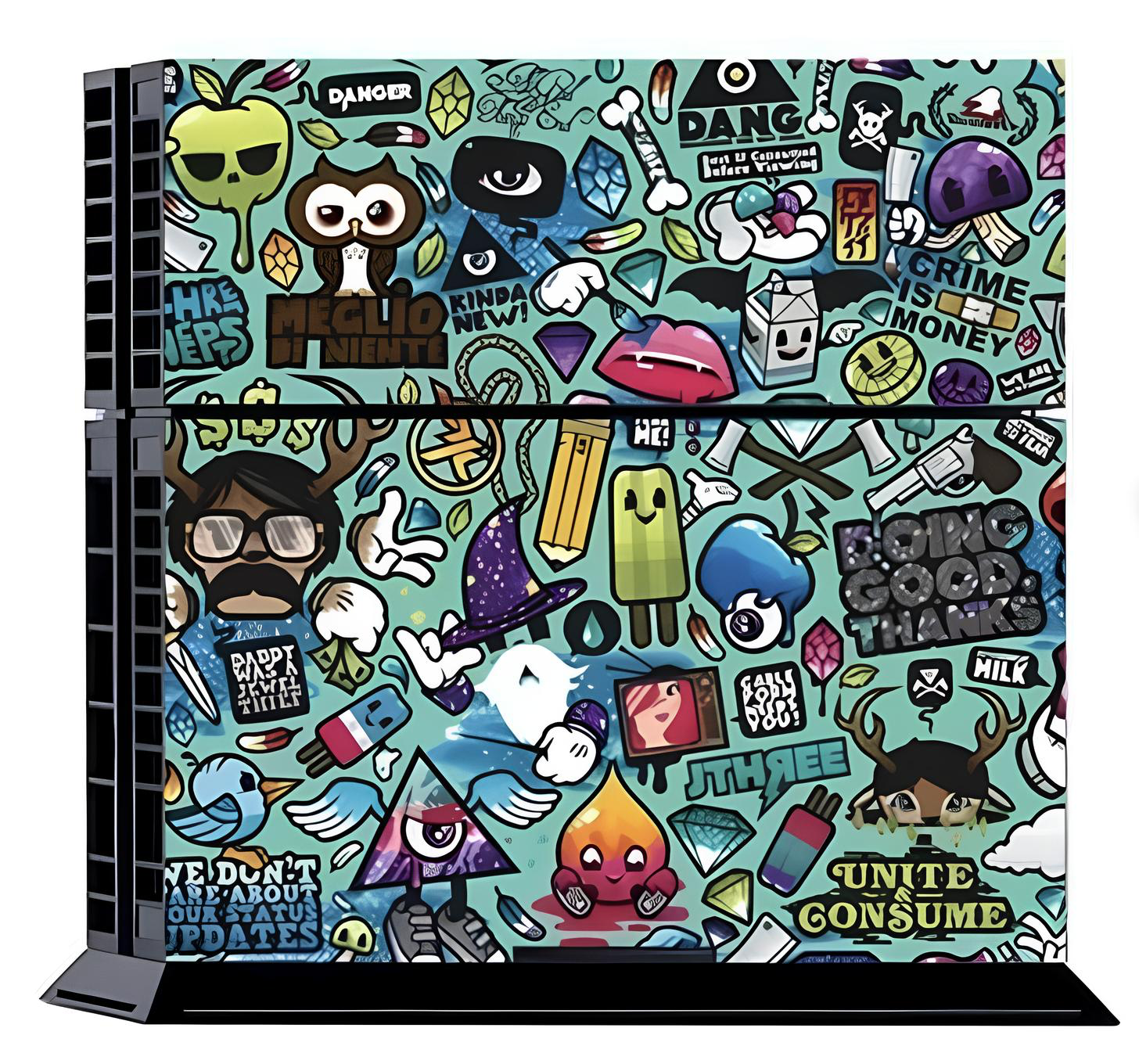 Наклейка виниловая Sony PlayStation PS4 Fat DualShock 4 Meglio