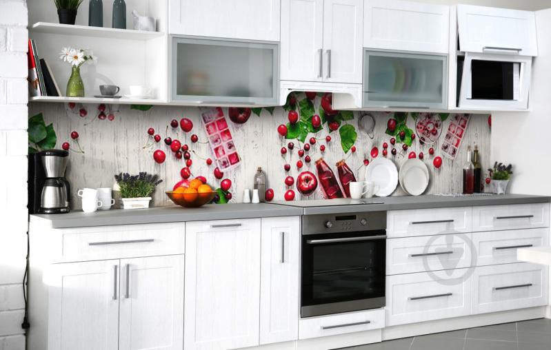 Скинали на кухню Zatarga «Охлаждённый компот» 650х2500 мм виниловая (Z184376/1)