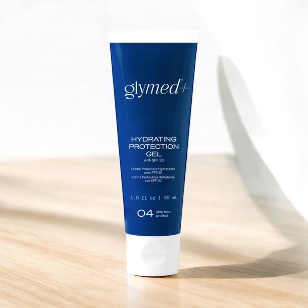 Солнцезащитный гель против фотостарения с безопасными УФ-фильтрами SPF 30 GlyMed Plus Hydrating Protection Gel with 30 мл (2599183671)
