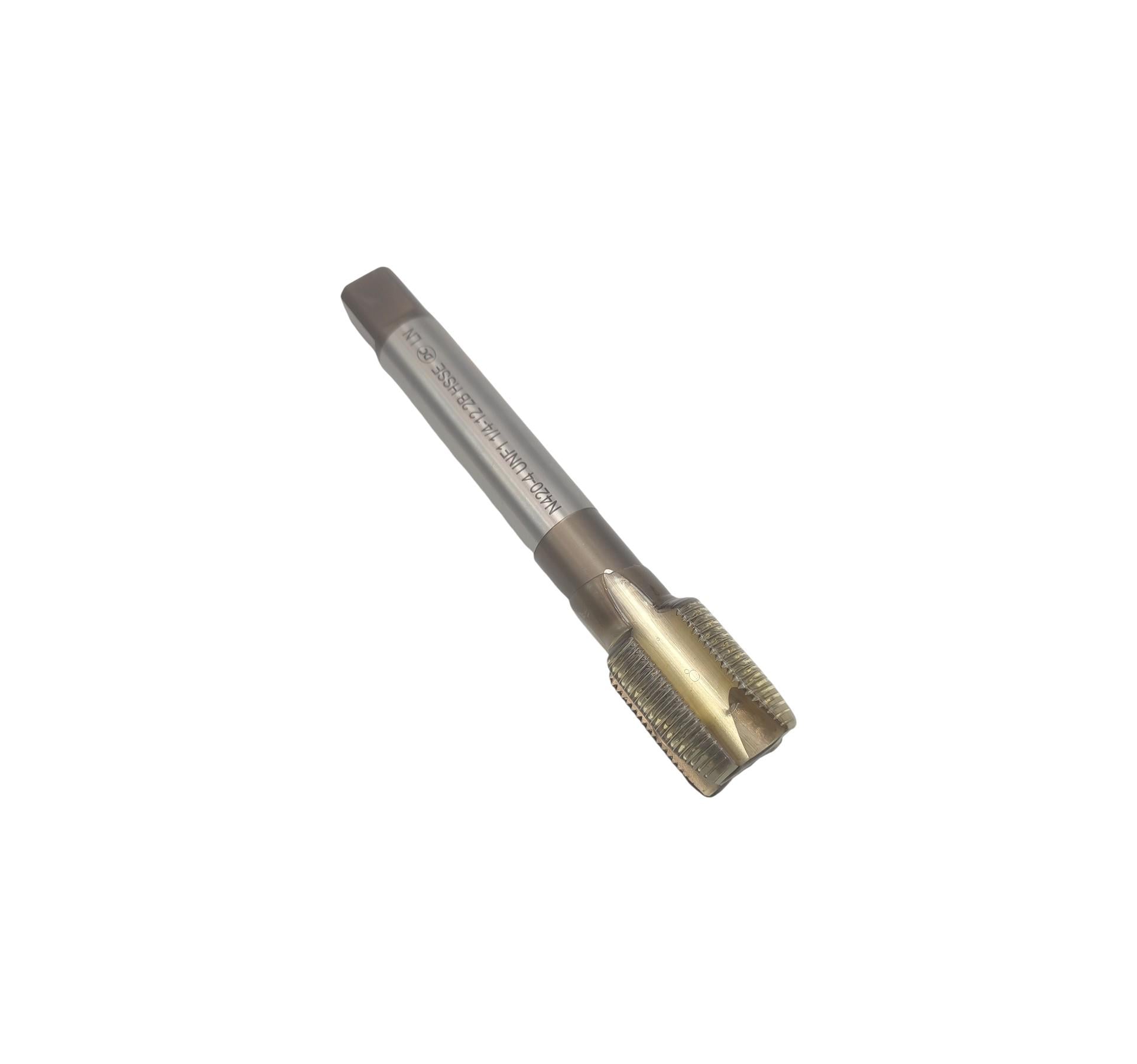 Метчик дюймовый DC Swiss UNF 1 1/4" 12 нитей Р6М5К5 HSS-E для сквозных отверстий DIN374 N420-4 102218 (055574)