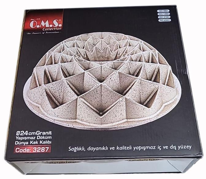 Форма для выпечки кекса O.M.S. Collection 3287 с гранитным покрытием 24 см - фото 5 Форма для выпечки кекса O.M.S. Collection 3287 с гранитным покрытием 24 см - фото 5