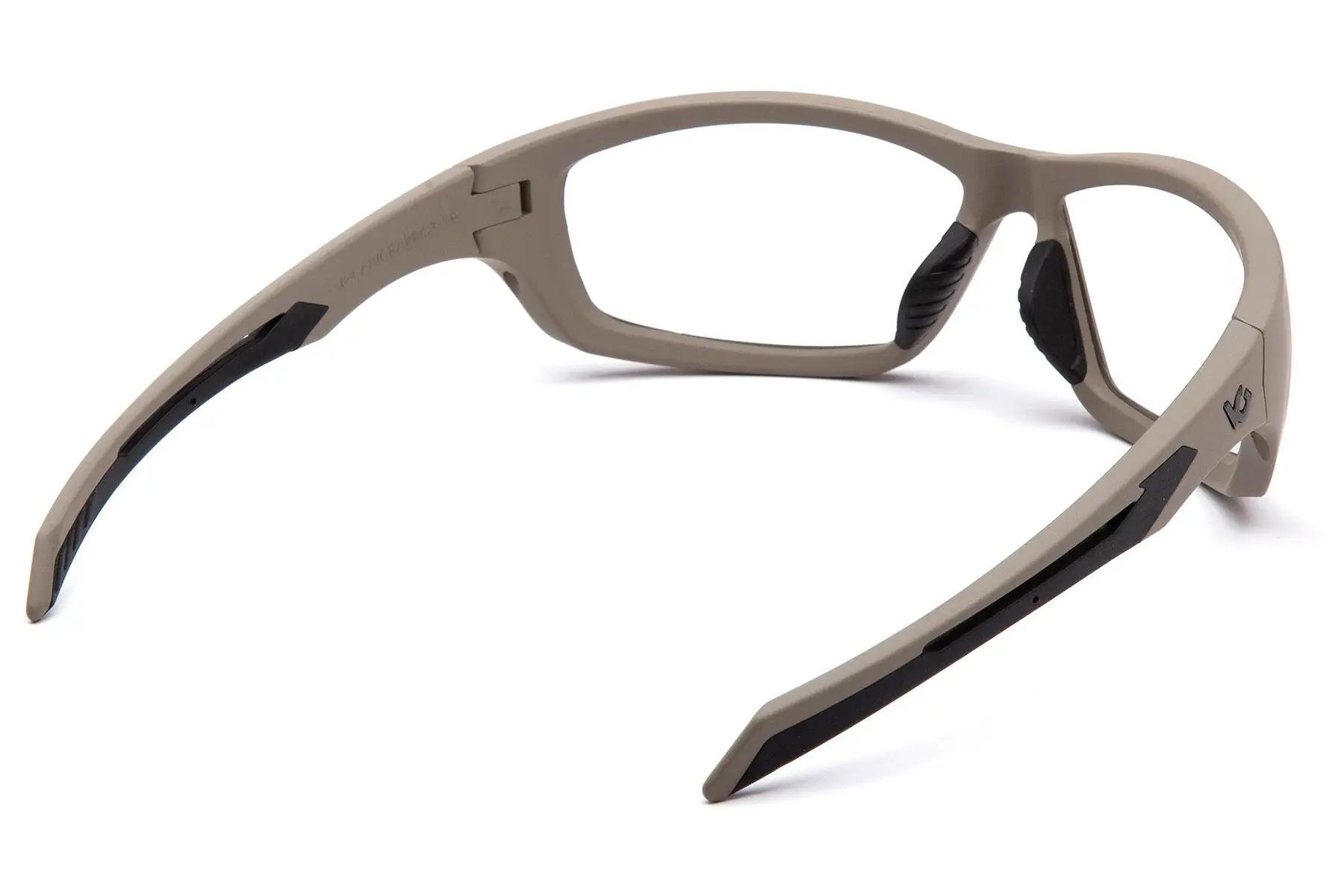 Окуляри захисні відкриті Venture Gear Tactical Howitzer Tan Anti-Fog Прозорий/Пісочний (3ХОВІ-10) - фото 4