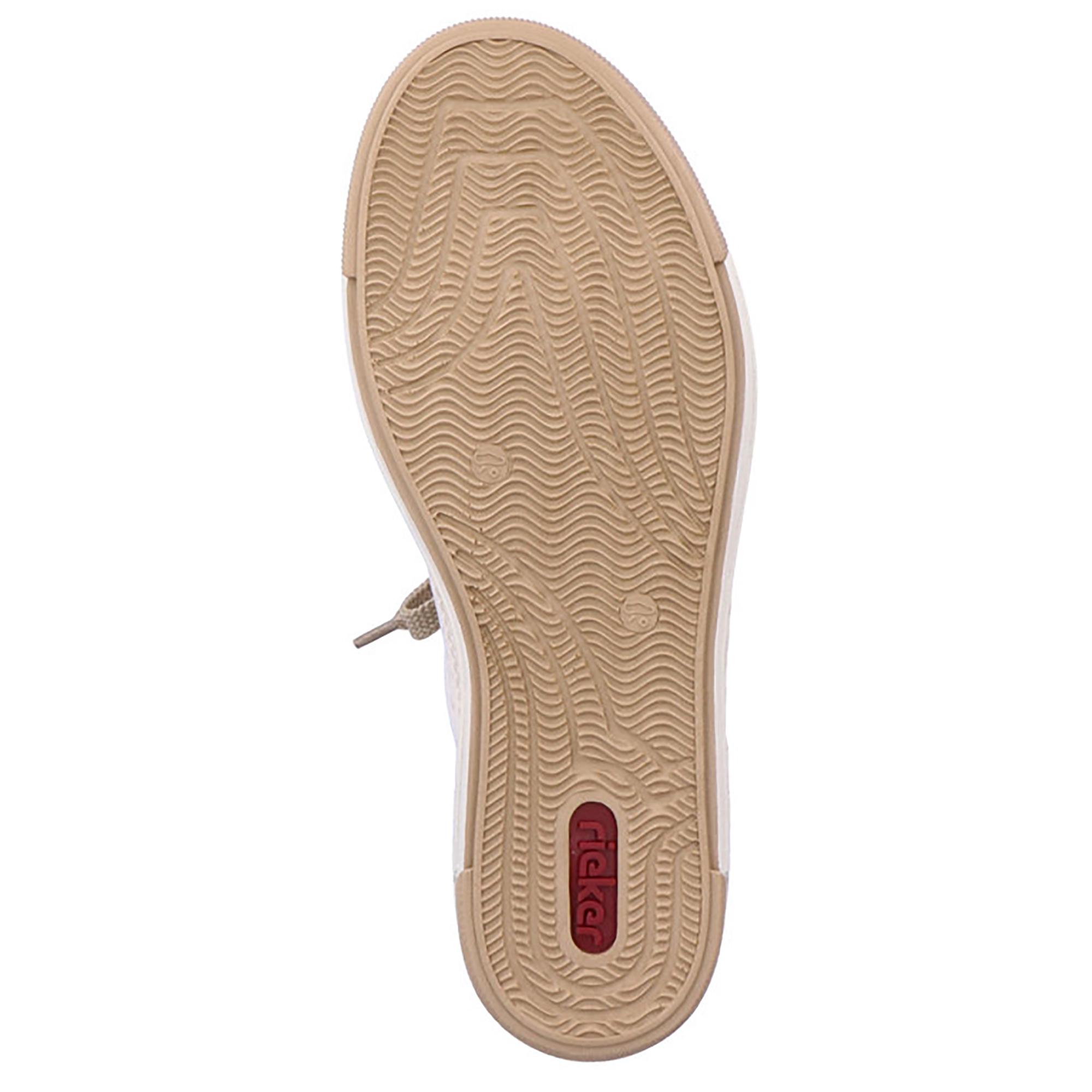 Кеди весняні жіночі Rieker р. 39 Бежевий (089332-39) - фото 7