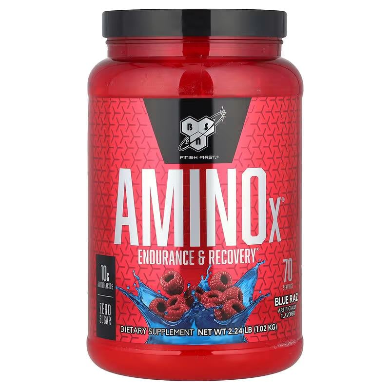 Аминокислотный комплекс Bsn Amino-X 70 serv Blueberry 1015 г