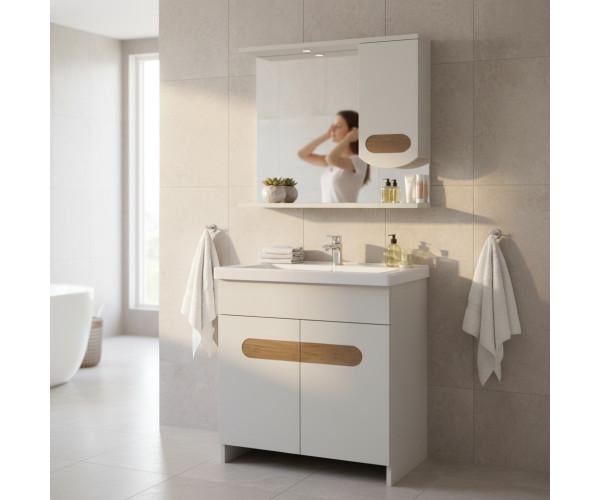 Комплект пластикових меблів Mikola-M Бостон HPL 3243 velur 55 см (2544)
