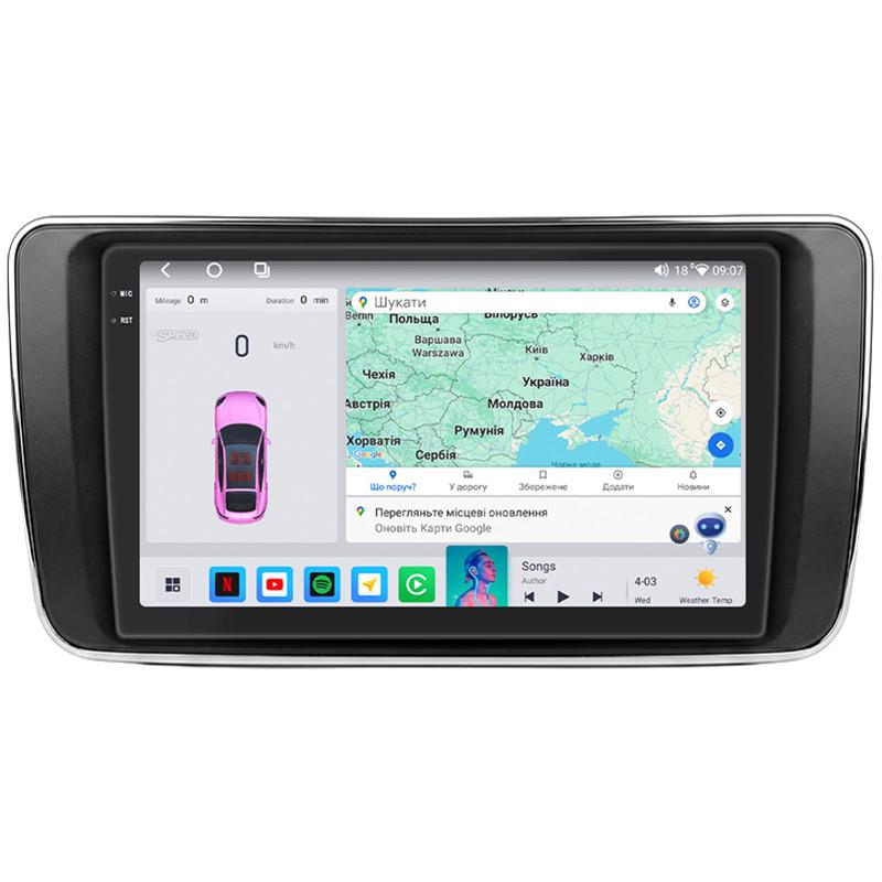 Автомагнитола штатная Lesko Prime совместима с Nissan Leaf II ZE1 2017- г. 9" 4/64 QLED CarPlay 4G/Wi-Fi/GPS (3039213942)