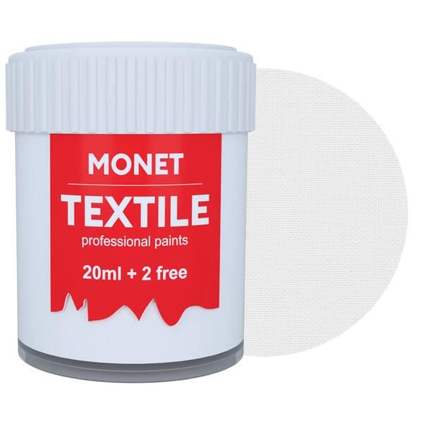 Фарба акрилова для тканини Monet 01 20 мл Білий (24911514) Фарба акрилова для тканини Monet 01 20 мл Білий (24911514)
