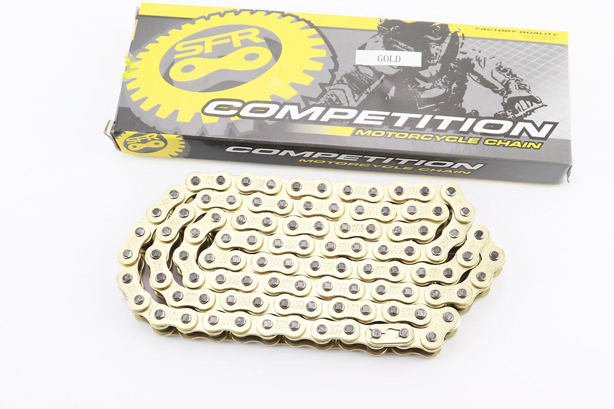 Ланцюг приводу колеса до мотоцикла Viper-125-150J 428H 100 ланок Gold (351029)