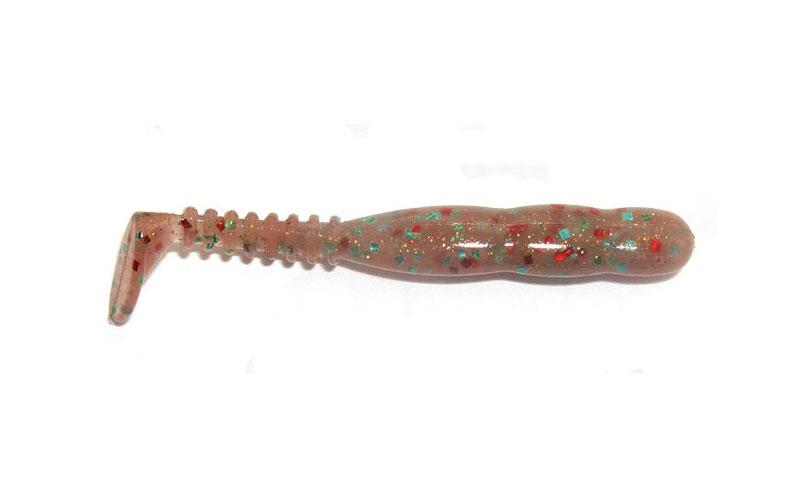 Силиконовый виброхвост Reins Rockvibe Shad №406 для микроджига съедобный съедобный 2" 20 шт. Boil Shrimp (5993)