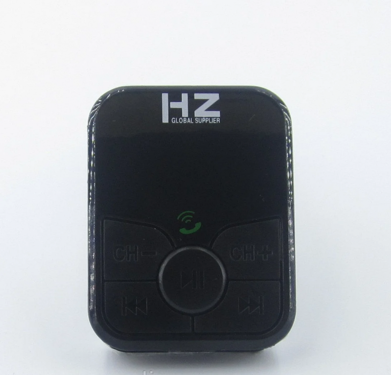 Автомобільний MP3 Трансмітер FM-модулятор HZ H85 Bluetooth black