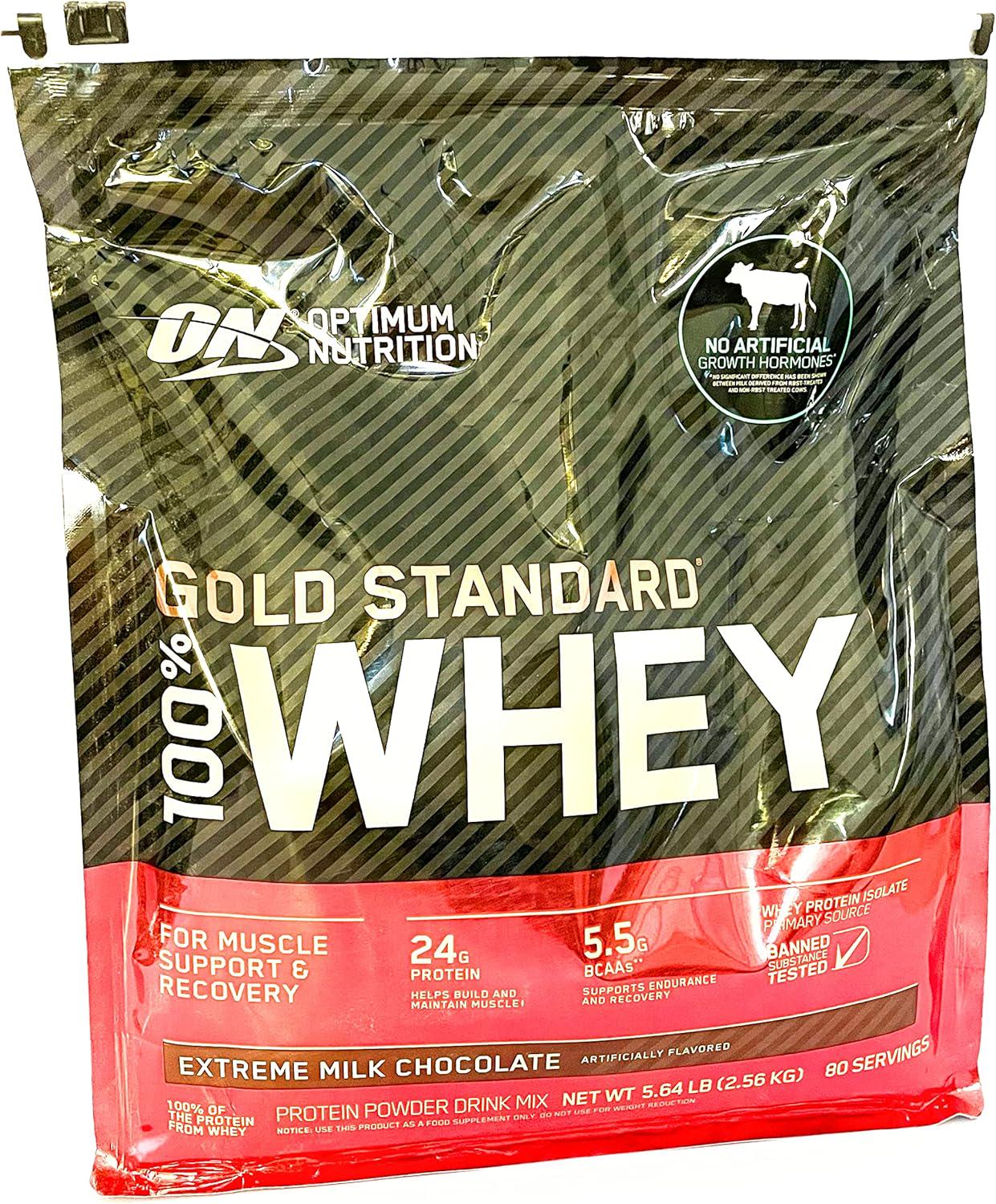Протеин Optimum Nutrition Gold Standard Whey Extrime Milk Chocolate 2560 г