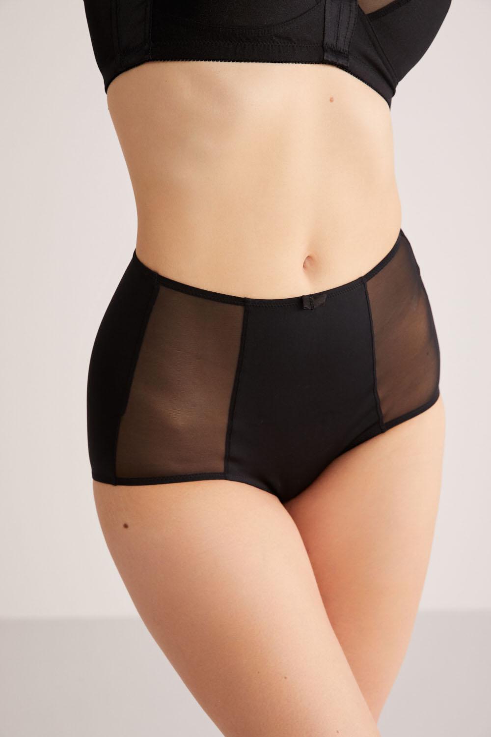 Трусики на талії Kom Біянка р. 46 Чорний (8681708815770)