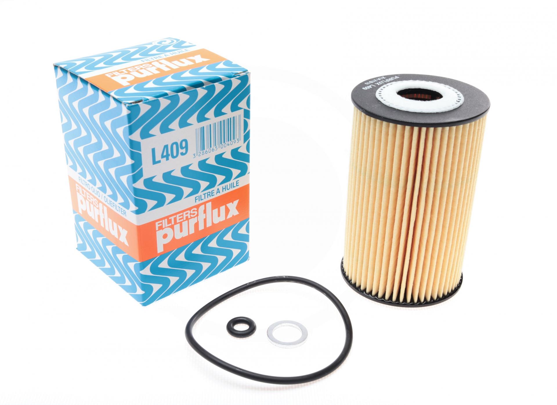 Фильтр масляный PURFLUX для Kia Ceed 1,6CRDi 06- (L409)