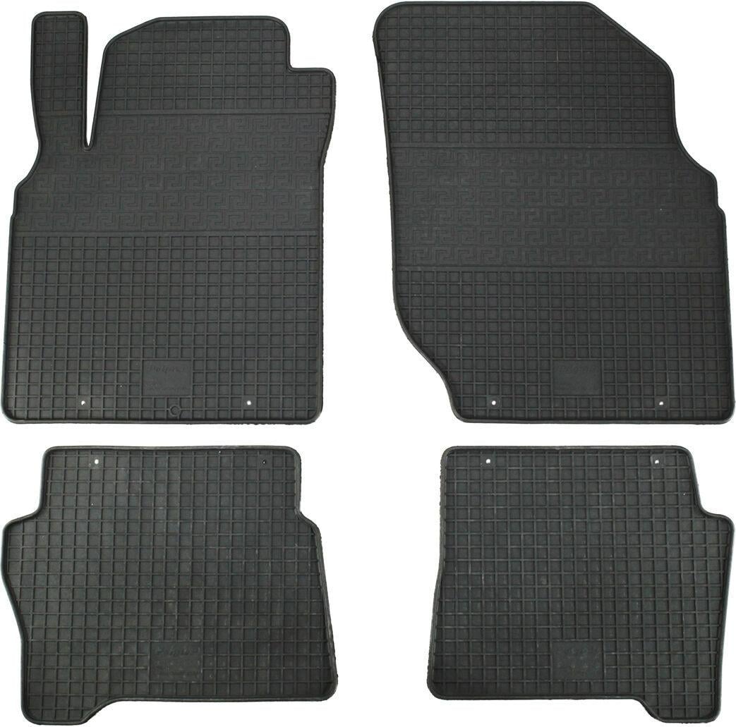 Коврики автомобильные в салон Polytep Nissan Almera с 2000 г.в. 4 шт. Черный (15293119)
