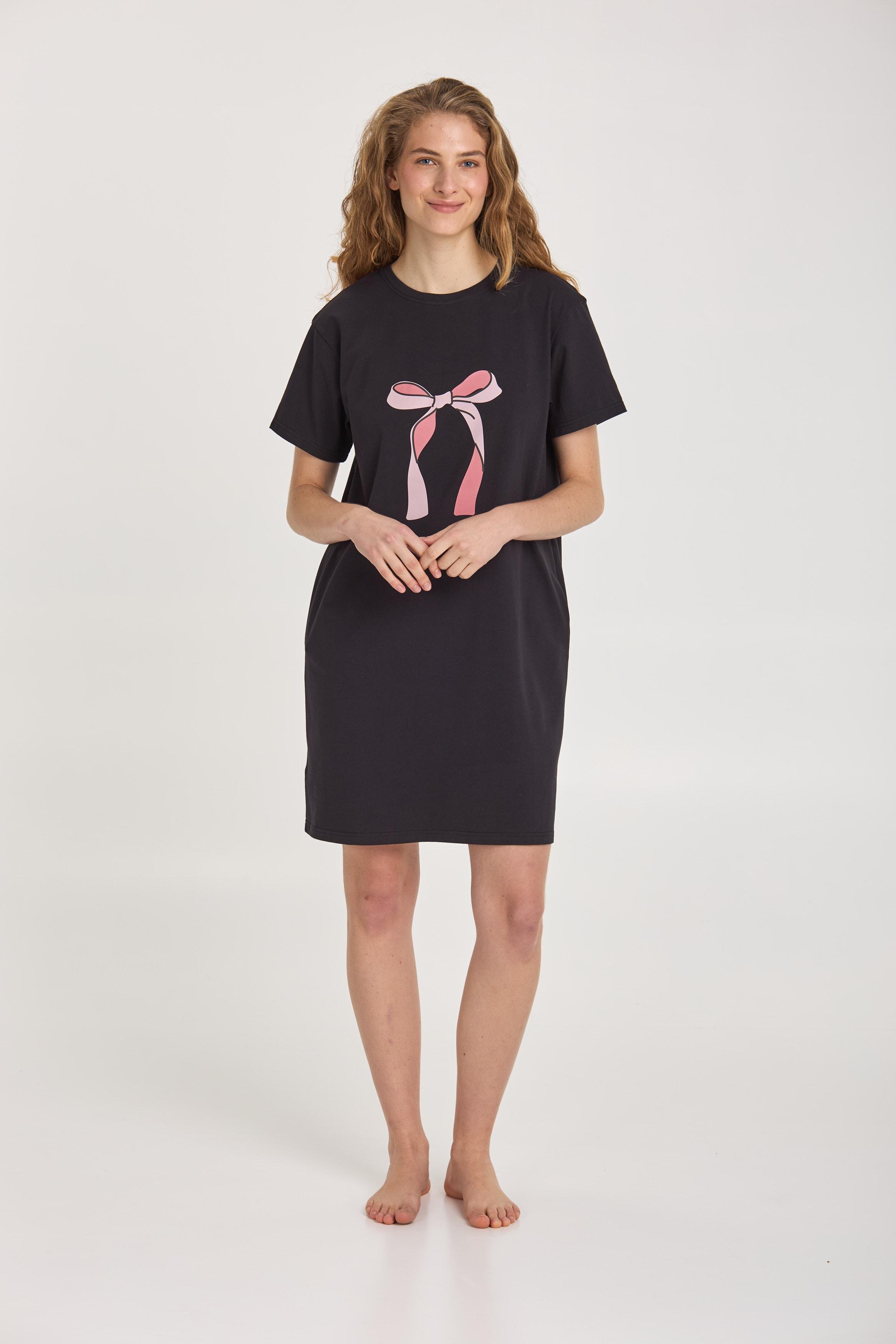 Рубашка женская футболка Ellen Flirty ldk 129/14/01 XL Черный