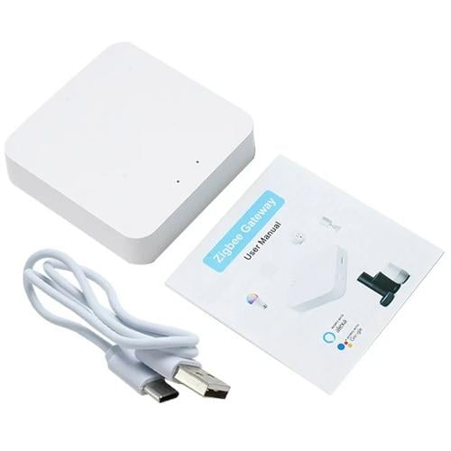 Хаб для розумного будинку Tuya TYZG1 ZigBee BLE Mesh Type-C White (917646) - фото 4 Хаб для розумного будинку Tuya TYZG1 ZigBee BLE Mesh Type-C White (917646) - фото 4