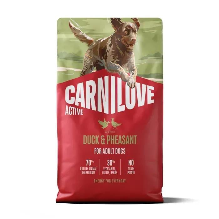 Корм сухий Carnilove Active Duck & Pheasant для собак качка та фазан 4 кг (173683)