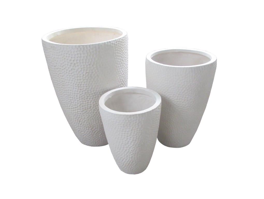 Кашпо белое Engard Нейс 43x43x61 см (GA32-3)