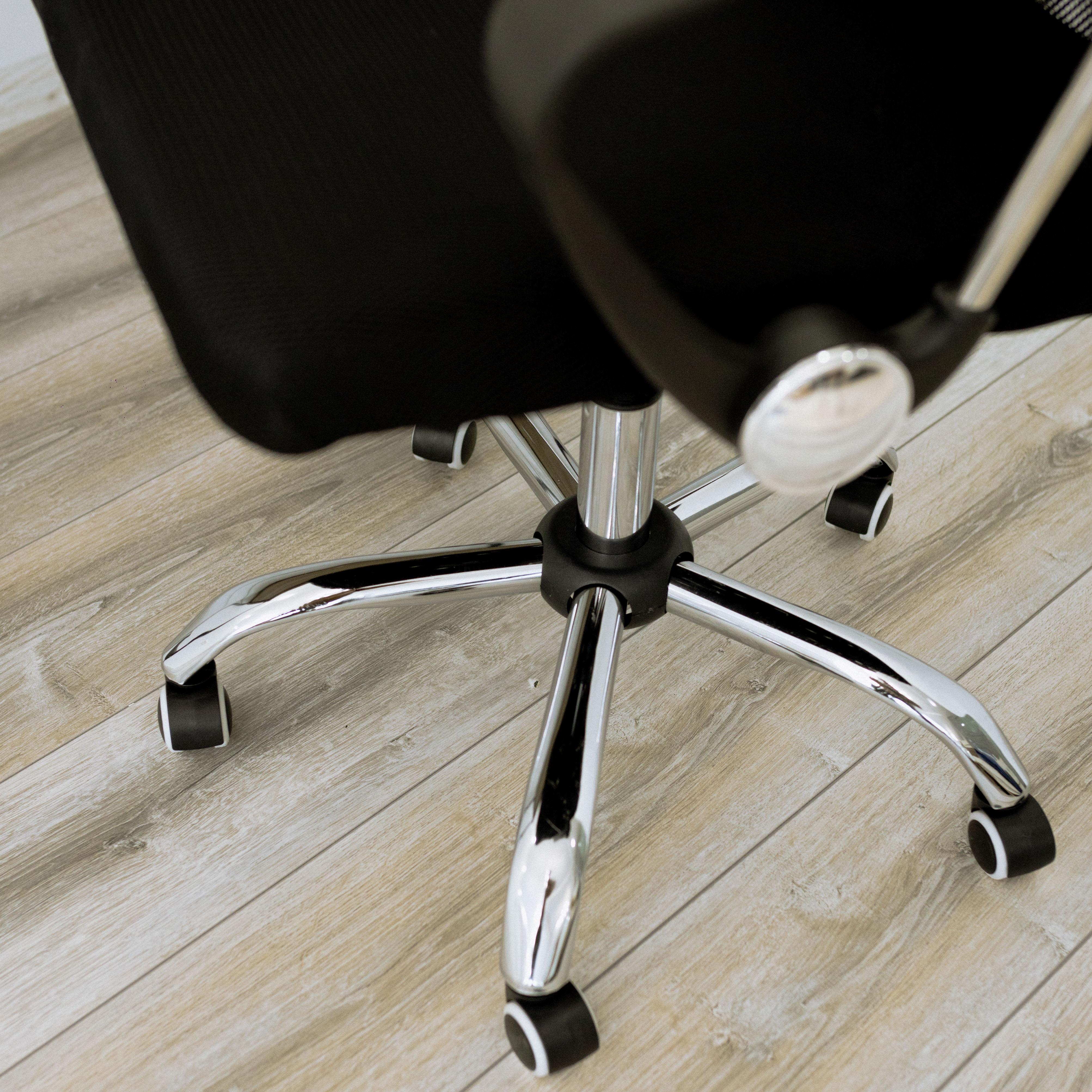 Крісло офісне 4Points Prestige для персоналу та керівника Чорний (40050) - фото 7