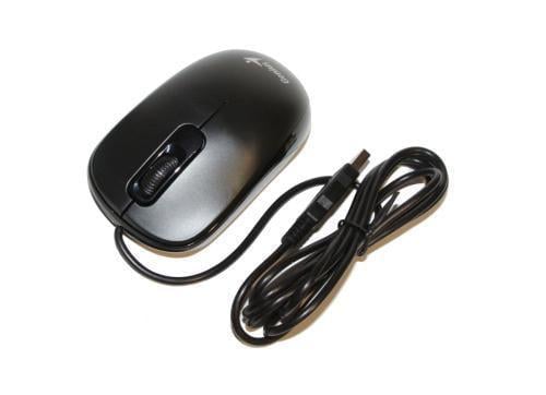 Комп'ютерна мишка оптична Genius DX-110 USB 1000 dpi 3 кнопки 1,5 м Чорний (2881180445)