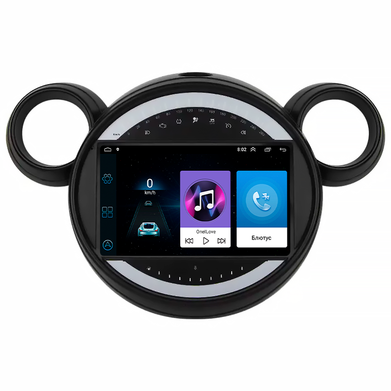 Магнитола штатная Lesko 9" для MINI Countryman I 2010-2016 1/16 Gb Wi-Fi GPS Base