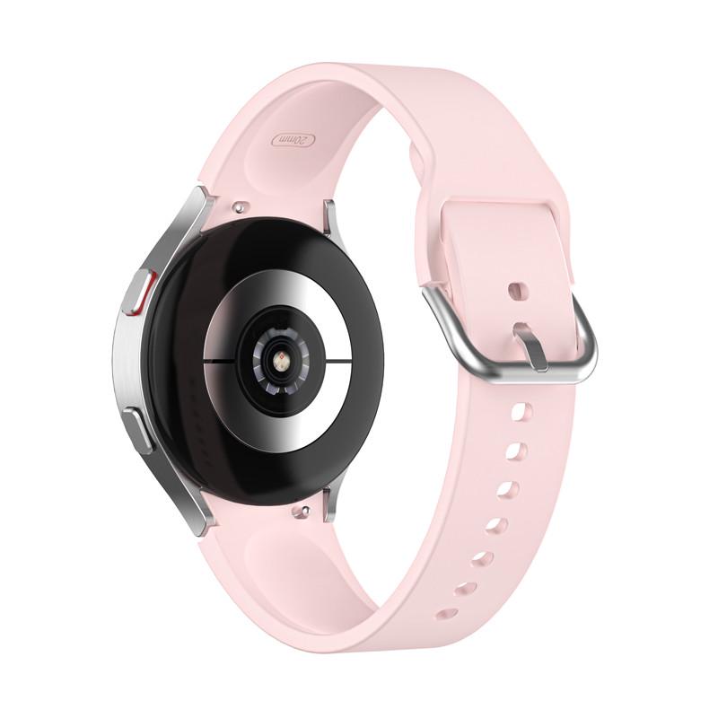 Силиконовый ремешок Watchbands OneLine для Samsung Galaxy Watch 4 40 мм Розовый (WB00S4ONELINE40-4) - фото 2