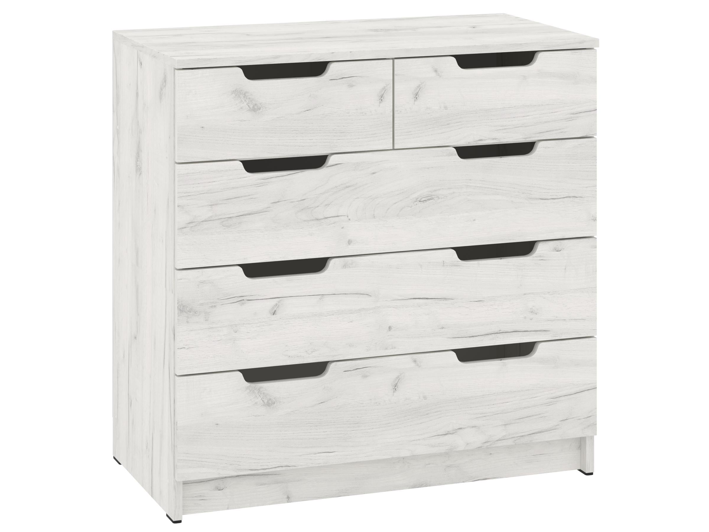 Комод с ящиками PEHOTIN ЭКО К-3+2 ДСП 80х43х80 см Дуб крафт (PN-100478)