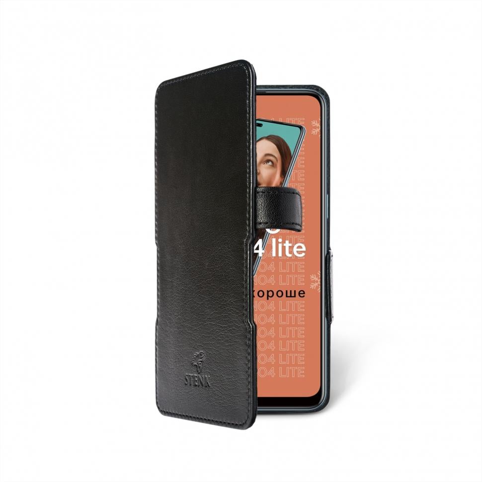 Чехол книжка Stenk Prime для OPPO Reno4 Lite Черный (68064) Чехол книжка Stenk Prime для OPPO Reno4 Lite Черный (68064)