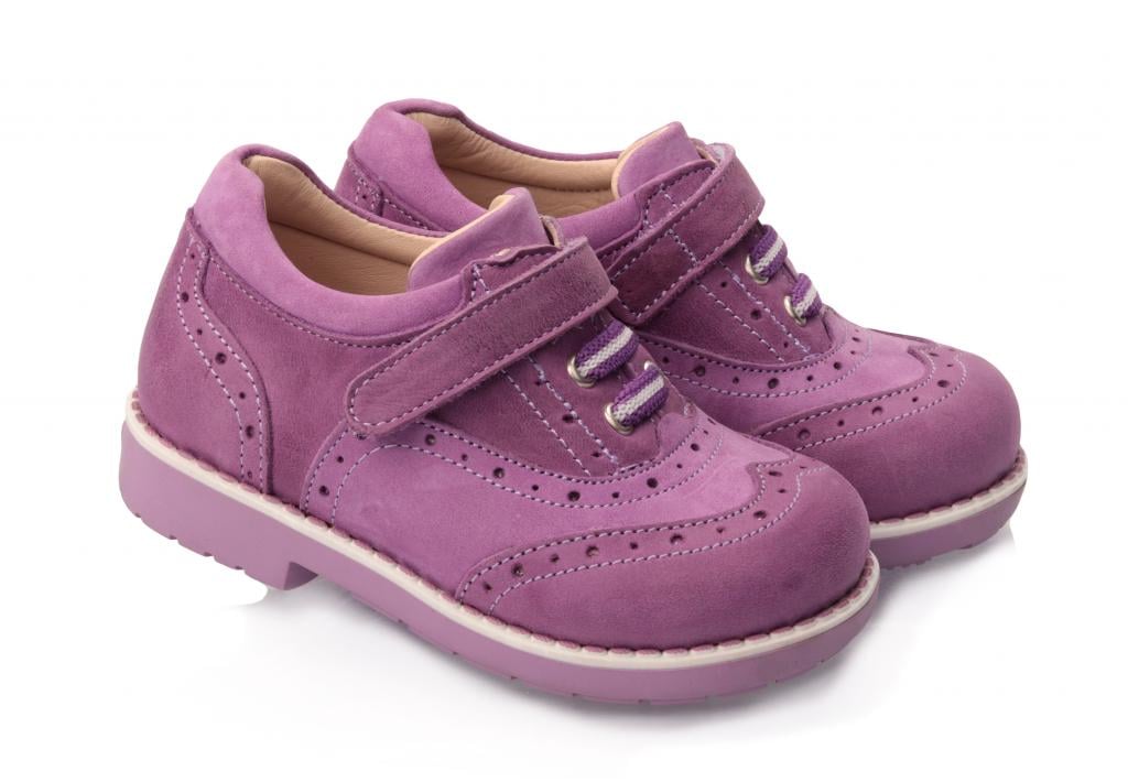 Туфли закрытые Topitop для девочек 809 р. 21 Сиреневый