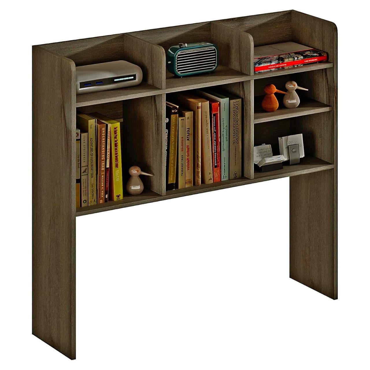 Полка-надстройка настольная из дерева Эзель маслина (АКД-001138)