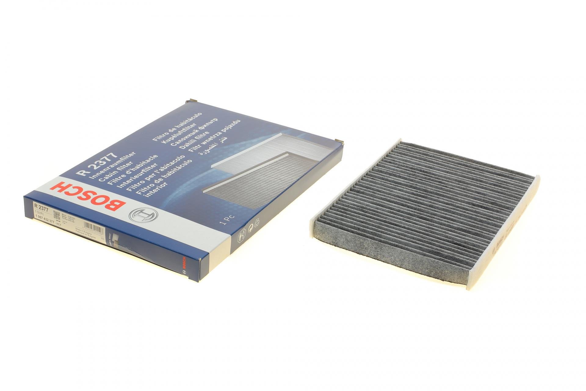 Фільтр салону для Fiat Bravo 07-14/Stilo 01-08 вугільний (1 987 432 377)