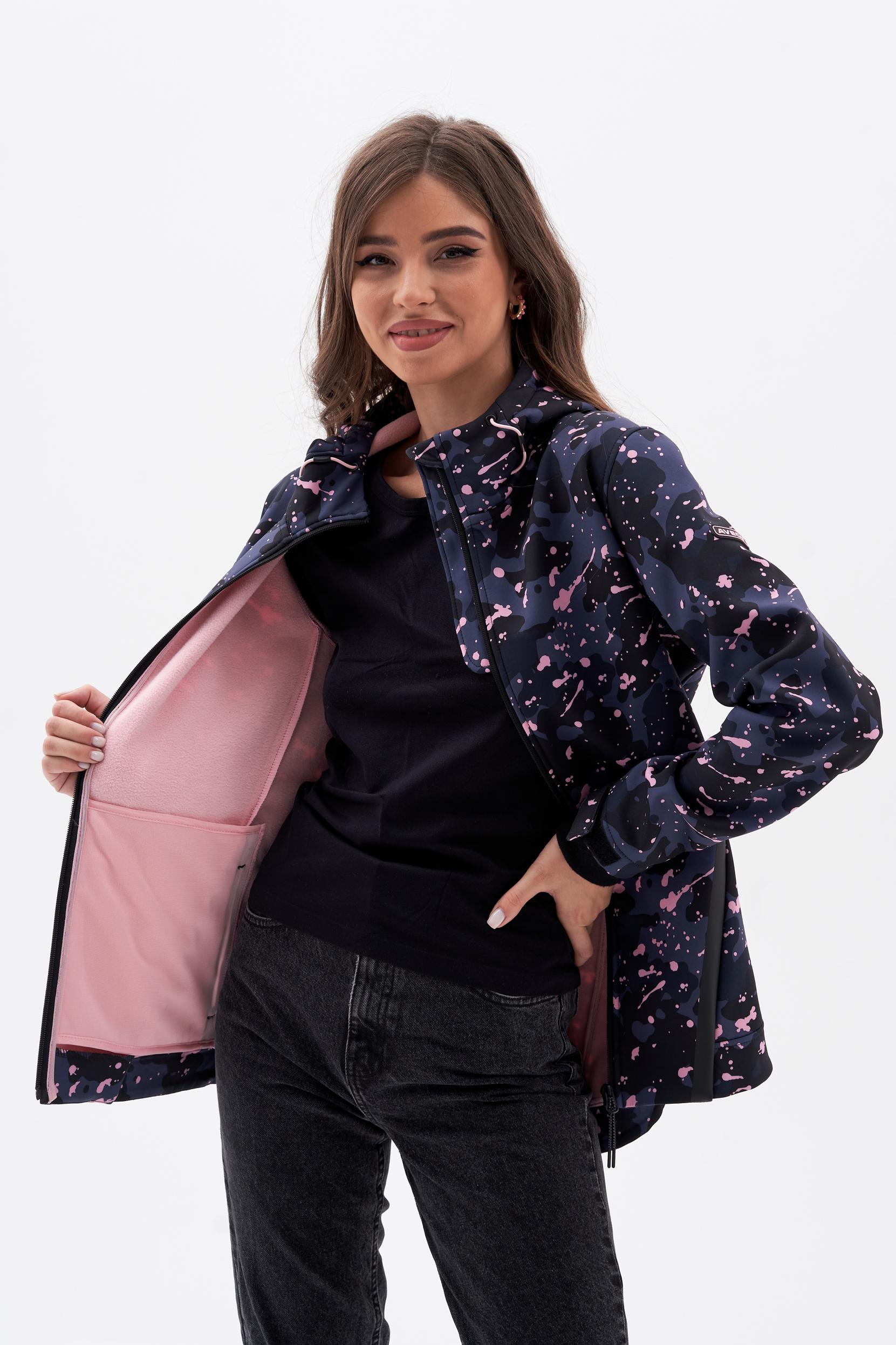 Ветровка женская Avecs 50248/1 2XL Чорний - фото 5