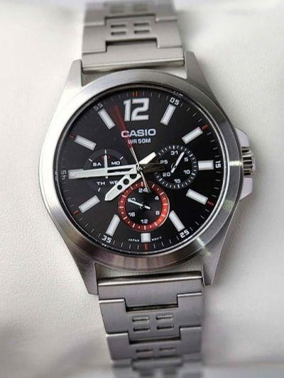 Наручные часы мужские Casio MTP-E350D-1B Timeless Collection со стальным корпусом Черный (2899588950) Наручные часы мужские Casio MTP-E350D-1B Timeless Collection со стальным корпусом Черный (2899588950)