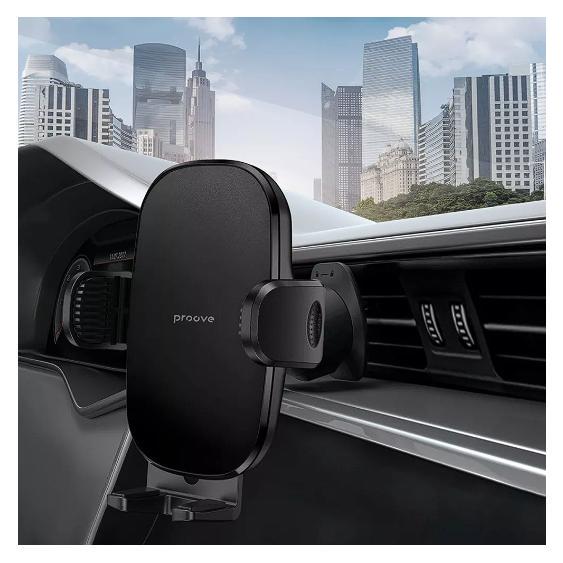 Держатель для телефона Proove Tumbler Air Outlet Car Mount на дефлектор Черный (CHTB00000001) - фото 3