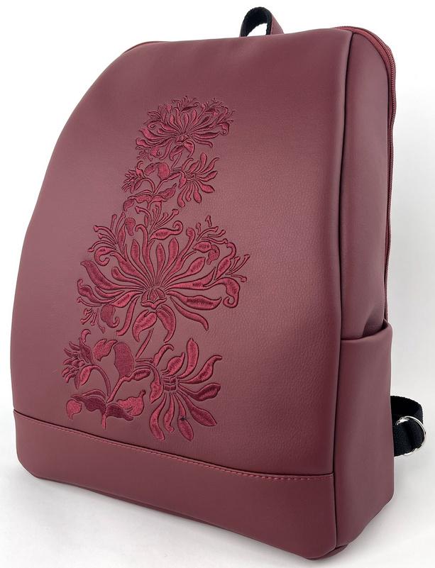 Міський рюкзак жіночий Alba Soboni 240045 з кишенею для ноутбука 15,6" Бордовий