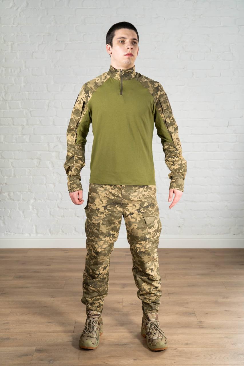Форма Tactical убакс/штаны хлопок/Ripstop 3XL Пиксель/Олива (581-3XL)