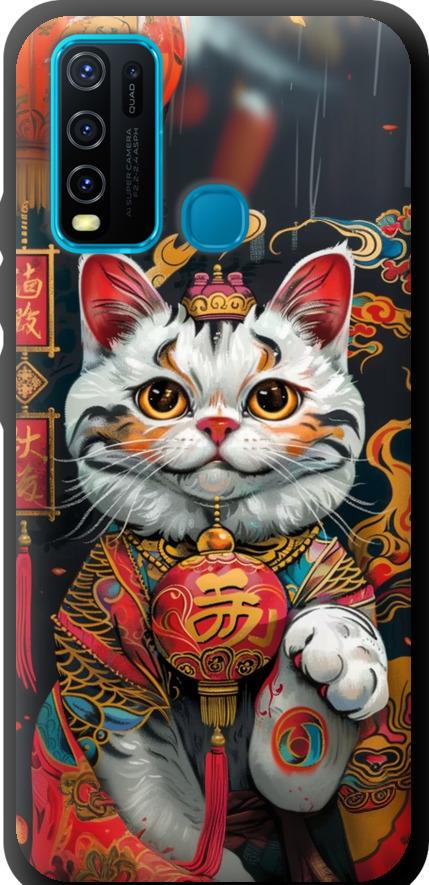 Чехол на Vivo Y30 China Cat v2 (6135b-2154-42517)