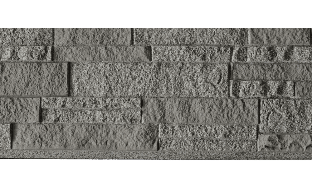 3D-панель Эдинбург 1200х300х30 мм Светло-серый (2386546394)