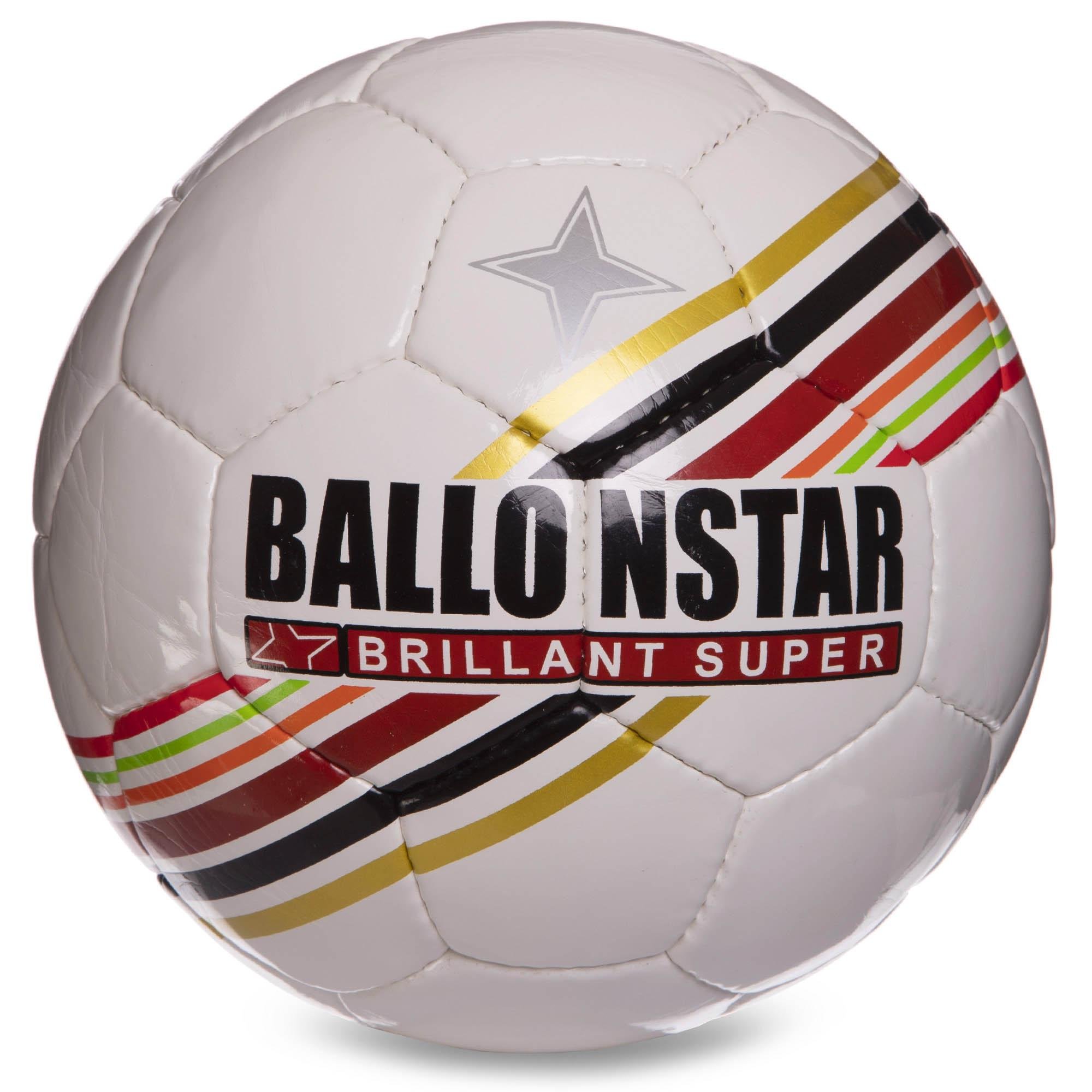 Мяч футбольный Zelart BALLONSTAR BRILLANT SUPER FB-5415-3 №5 PU (DR008044)
