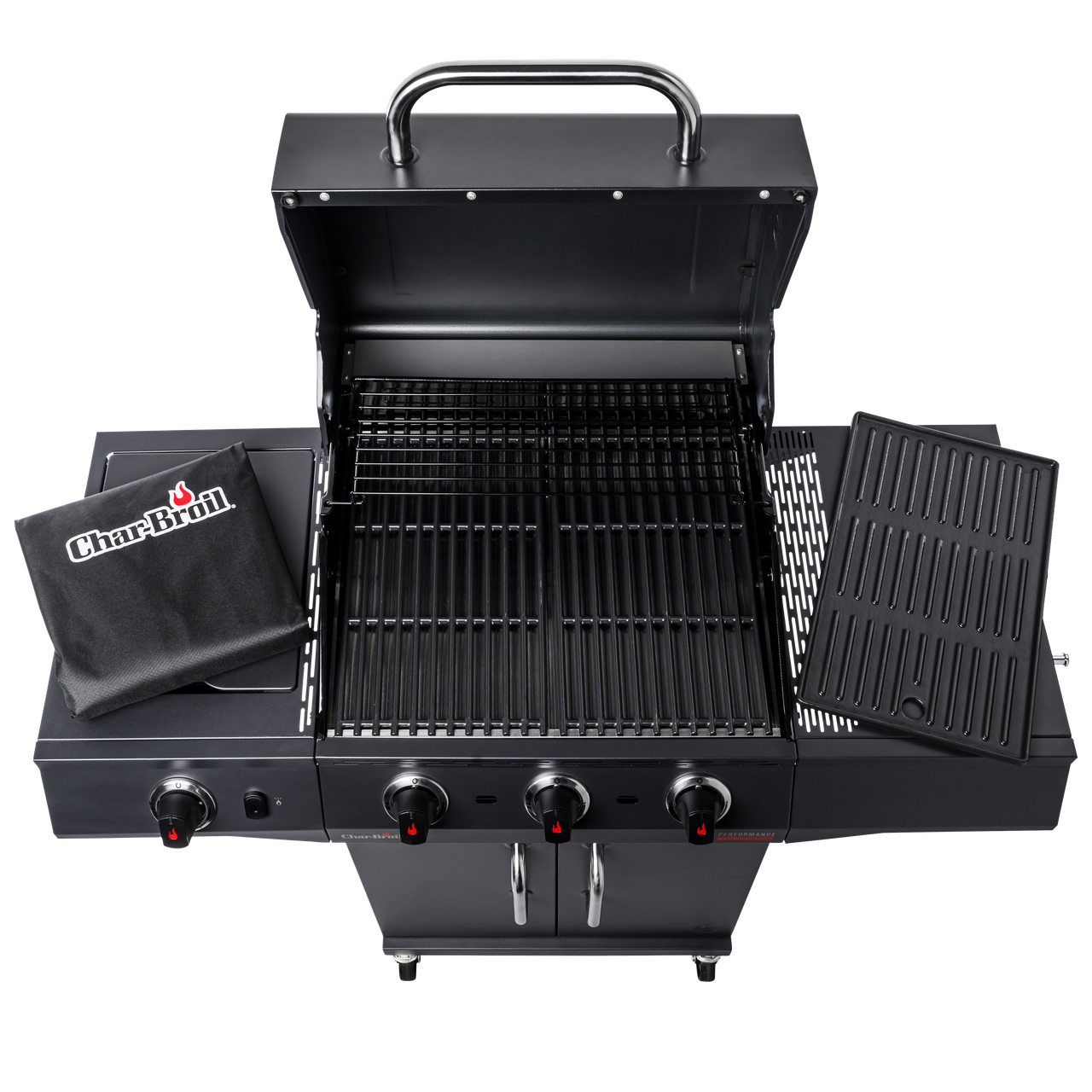 Гриль газовый Char-Broil Performance Power Edition 3 Черный (2624281708) - фото 5 Гриль газовый Char-Broil Performance Power Edition 3 Черный (2624281708) - фото 5