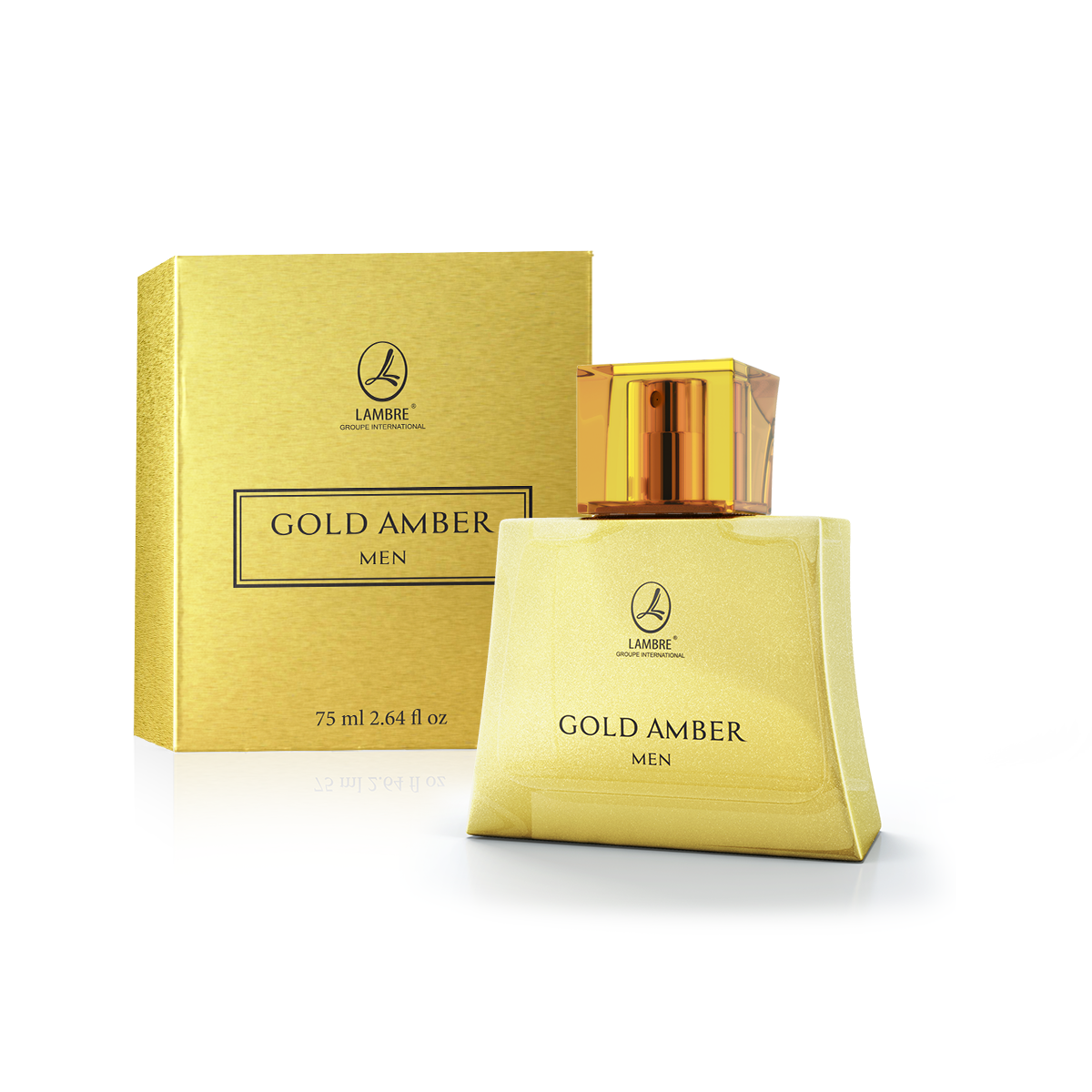 Туалетна вода Lambre Gold Amber Men 50 мл (14437868)