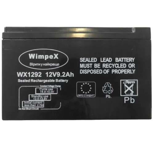 Аккумуляторы Wimpex WX-1292/12 V/9,2AH/20HR