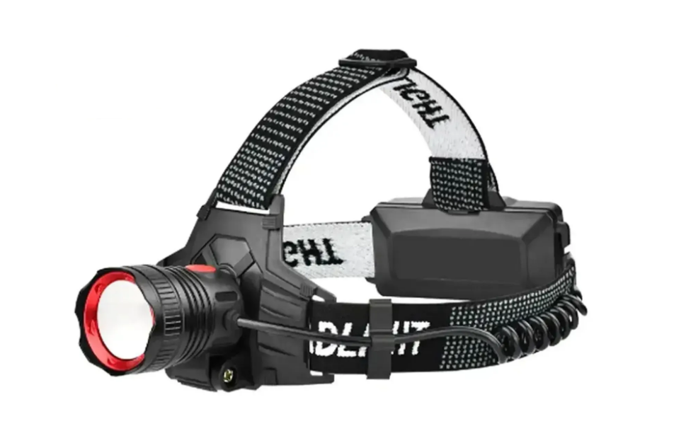 Ліхтар налобний Bailong SY-8101-TG акумуляторний Чорний (GR-05056)