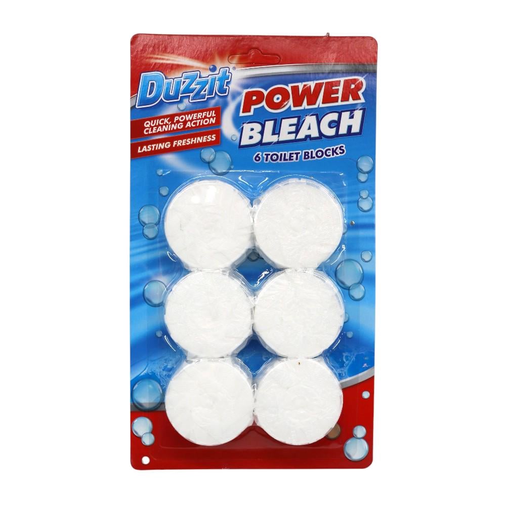 Пігулки для зливного бачка Duzzit Power Bleach 6 шт. (НФ-00009098)